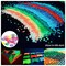 20 Colors Glow in The Dark Diamond Painting Beads for Diamond Dots Accessories, Round Diamond Painting Drills Flatback Rhinestones for Crafts, Diamonds for Diamond Painting Bead Art Gem Art, 20000PCS